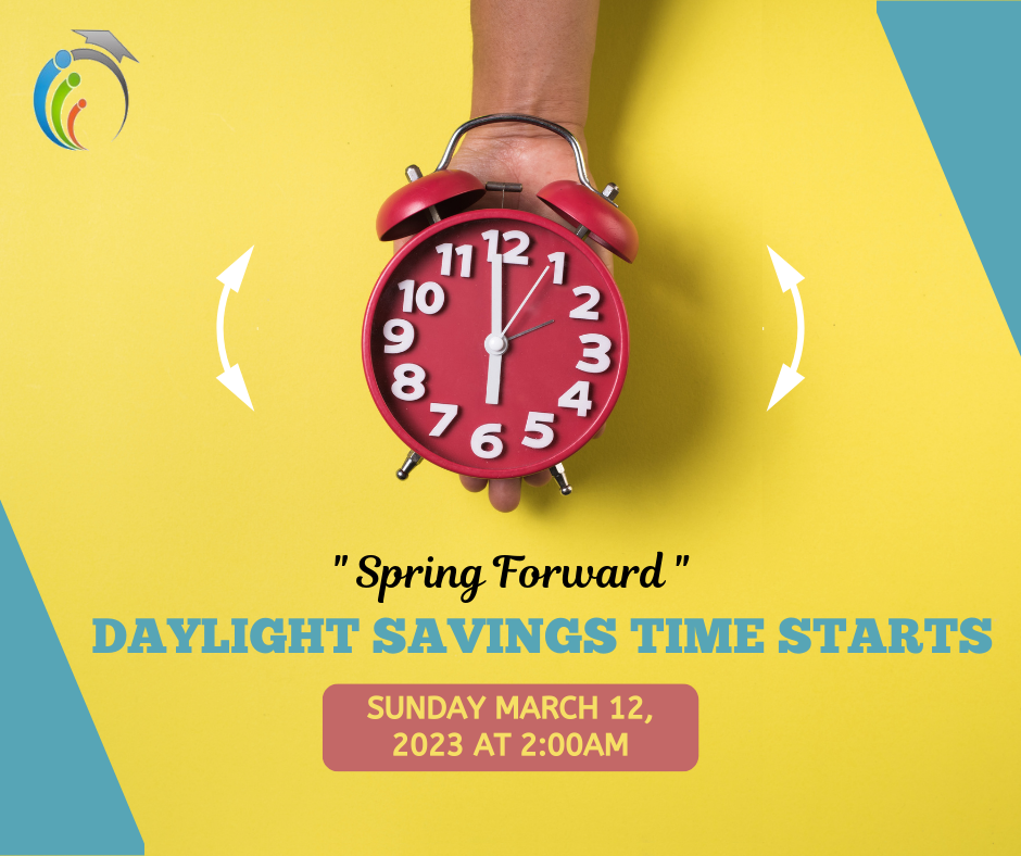 Daylight Savings Time starts tonight!